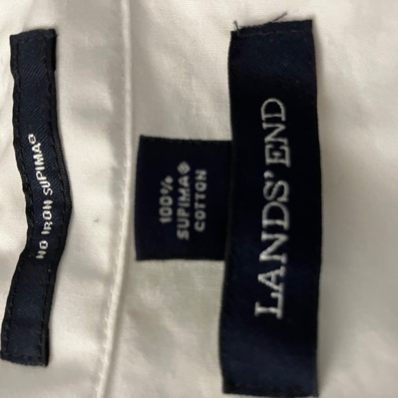 Lands End no iron button down - Picture 7 of 11